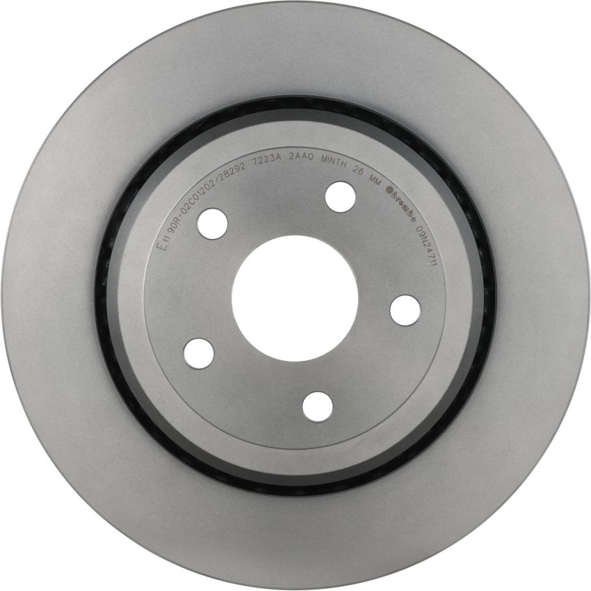 Brembo KT00643 Brembo ceramic brake pad and UV coated PVT  brake disc kit
