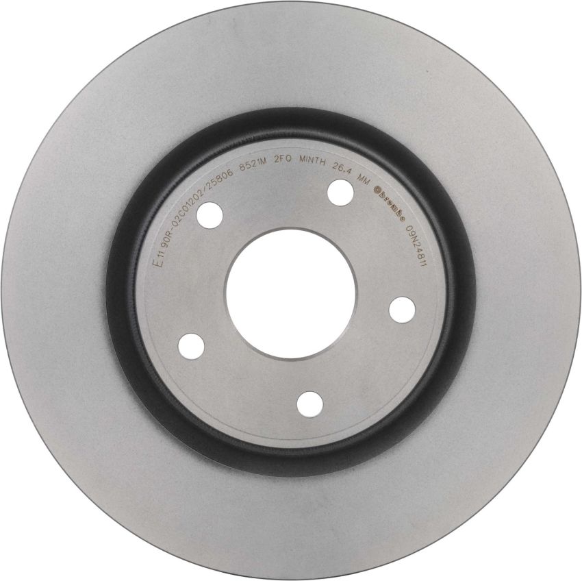 Brembo 09.N248.11 Premium Coated Vented Brake Rotor