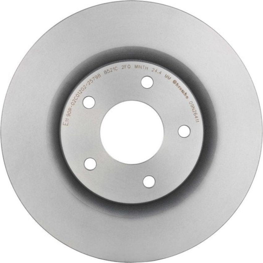 Brembo 09.N264.11 Premium Coated Vented Brake Rotor