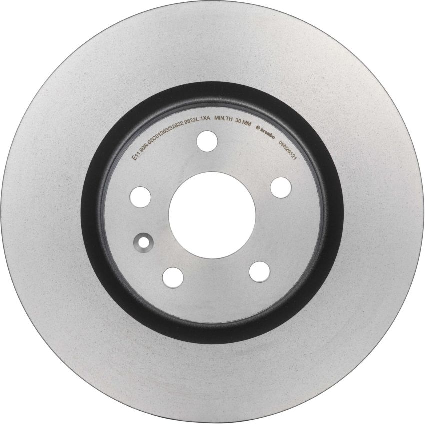 Brembo 09.N265.21 Premium Coated Vented Brake Rotor