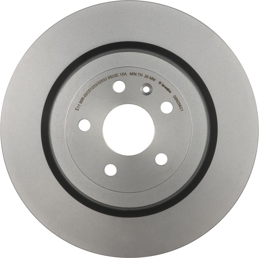Brembo 09.N266.21 Premium Coated Vented Brake Rotor