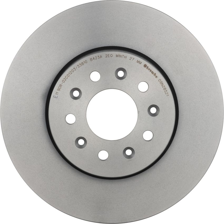 Brembo 09.N285.21 Premium Coated Vented Brake Rotor
