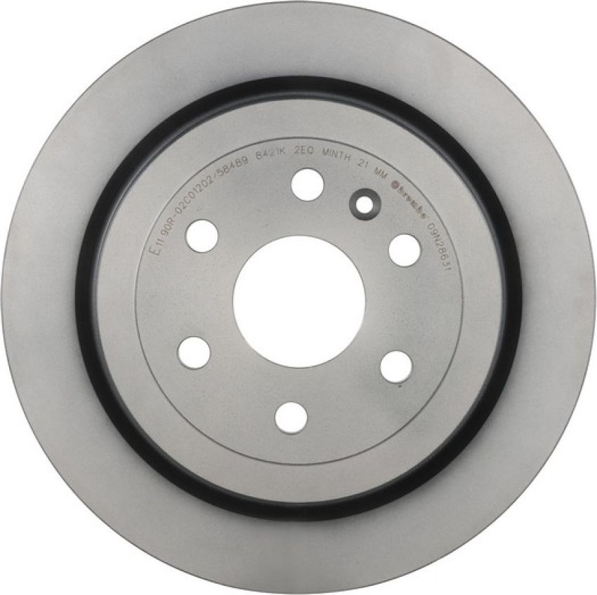 Brembo 09.N286.31 Premium Coated Vented Brake Rotor