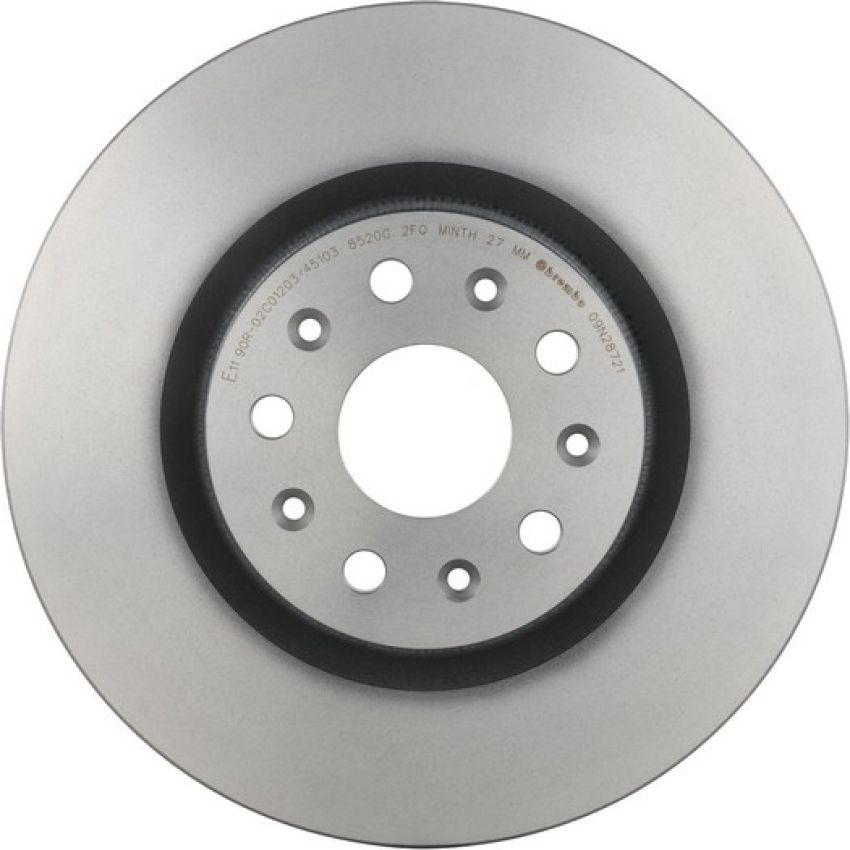 Brembo 09.N287.21 Premium Coated Vented Brake Rotor