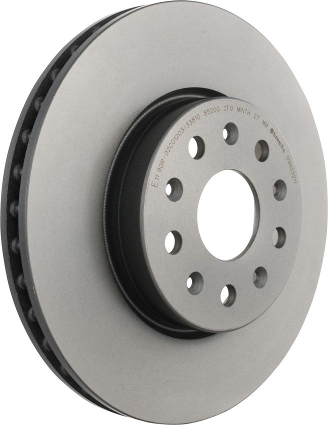 Brembo 09.N332.11 Premium Coated Vented Brake Rotor