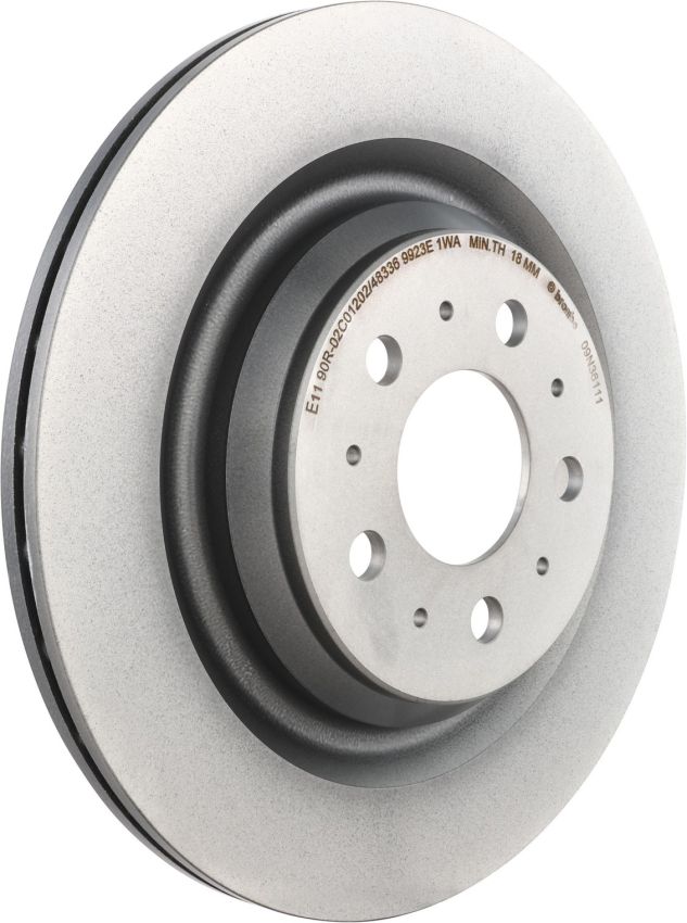Brembo 09.N361.11 Premium Coated Vented Brake Rotor