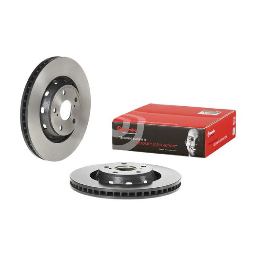 Brembo 09.N431.11 Premium Coated Vented Brake Rotor