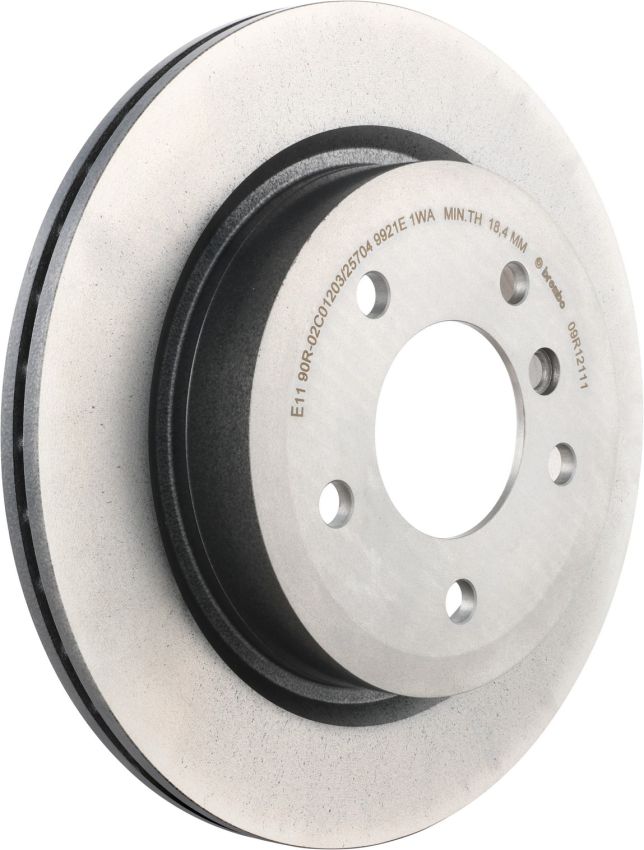 Brembo KT00B65 Brembo ceramic brake pad and UV coated vented  brake disc kit