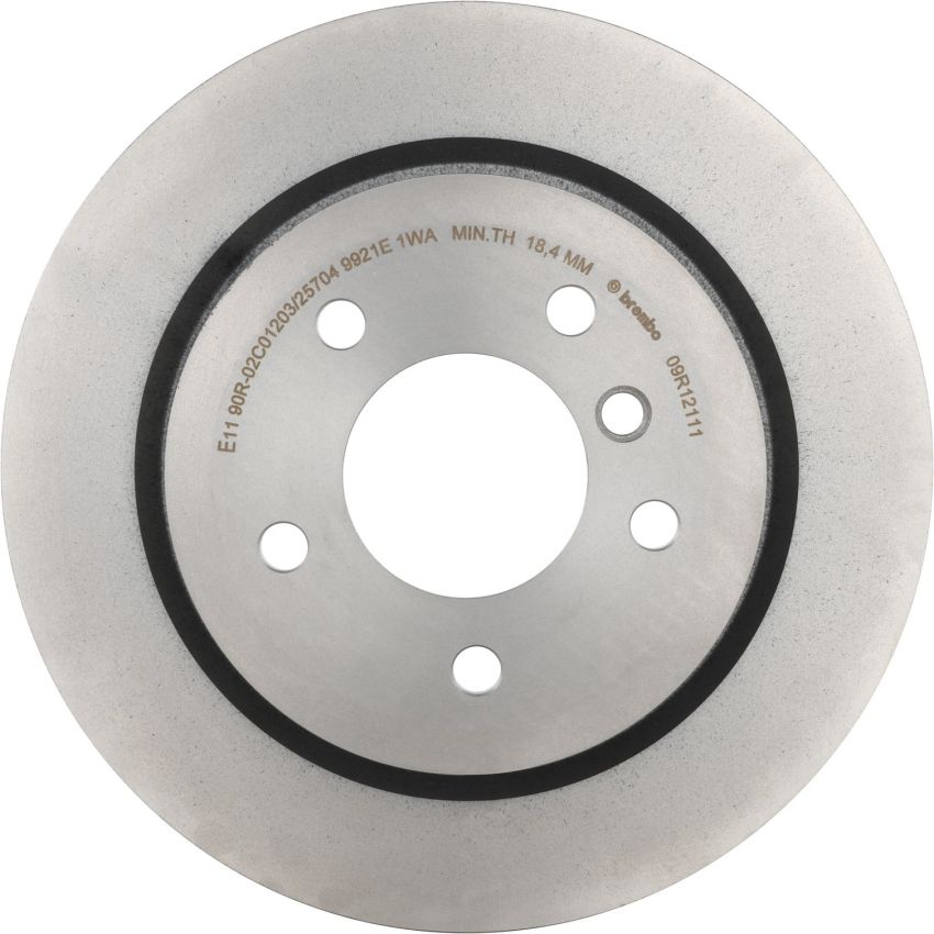Brembo KT00B65 Brembo ceramic brake pad and UV coated vented  brake disc kit