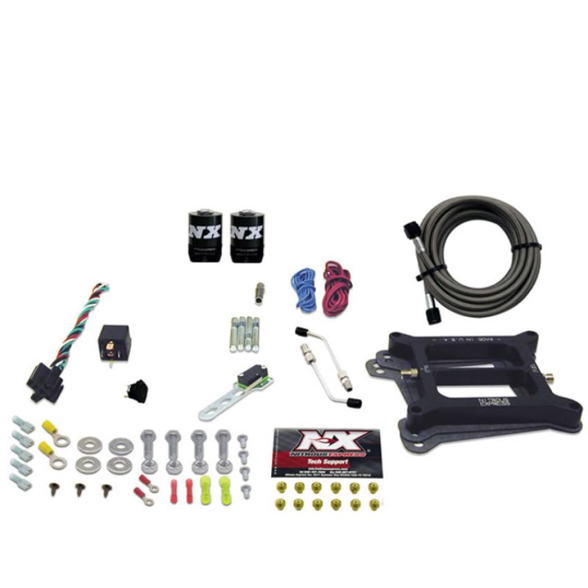 Nitrous Express 30040-00 4150 4-BBL/GASOLINE (50-100-150-200-250-300HP) LESS BOTTLE