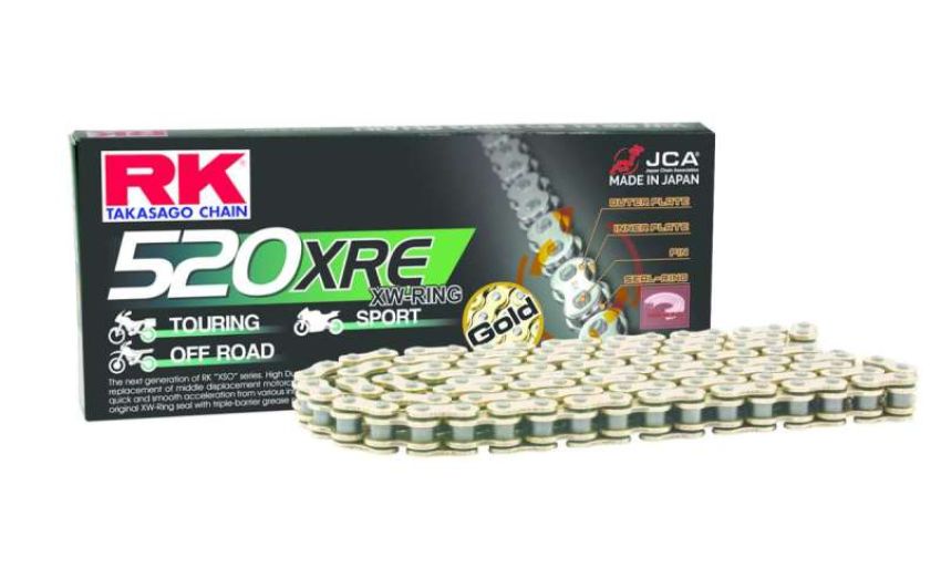 RK Chain GB520XRE-100FT GB520XRE-100FT XW-Ring - Gold