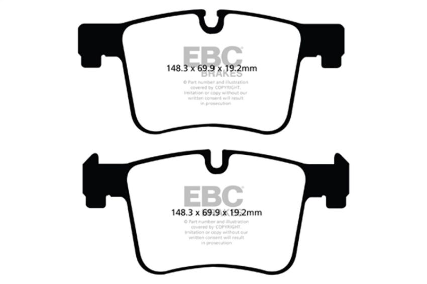 EBC Brakes DP32105C Redstuff Ceramic Low Dust Brake Pads