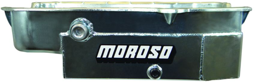 MOROSO MOR21325 SBC 8qt CT Oil Pan - LH Dipstick