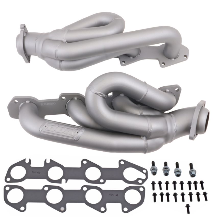BBK Performance Parts 4009 2003-2008 DODGE RAM 1500 TRUCK 5.7L HEMI 1-3/4 SHORTY HEADERS (TITANIUM CERAMIC)