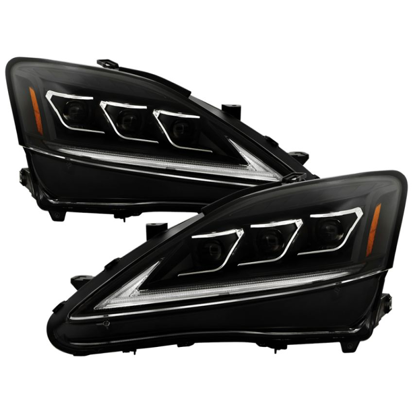SPYDER 5088246 High-Power LED Module ( Low Beam ) Equipped Headlights - Black