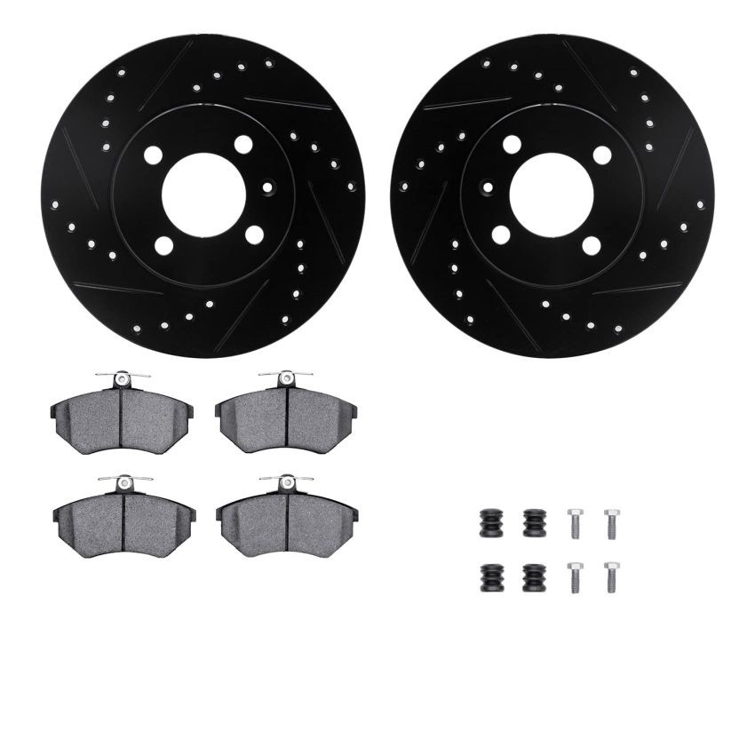 Dynamic Friction 8512-74008 Rotor Kit