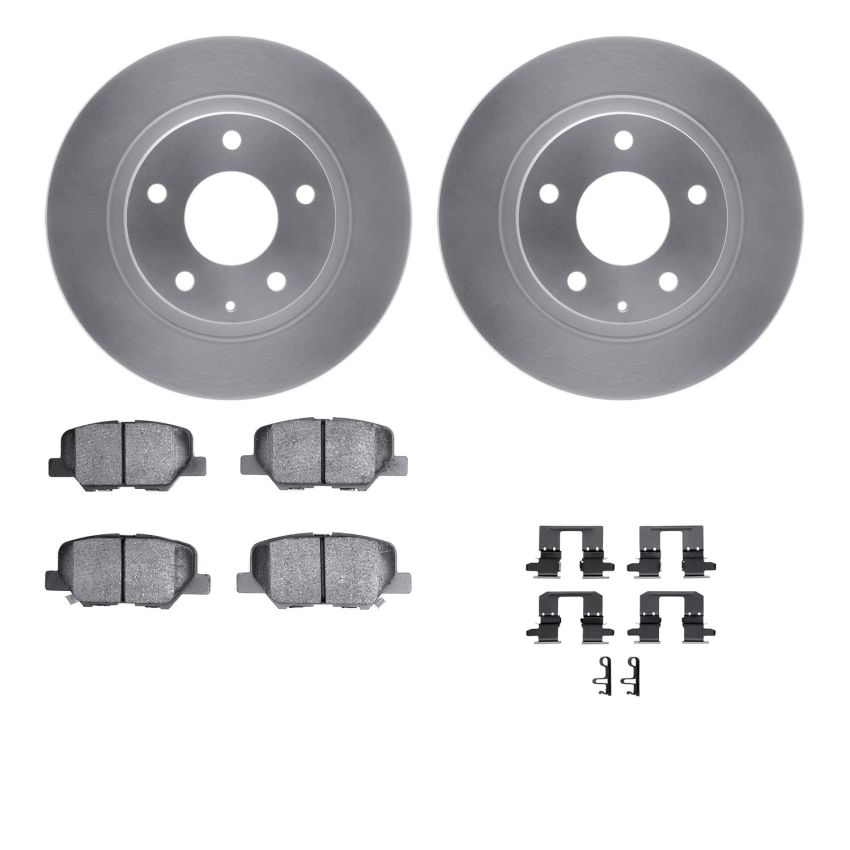 Dynamic Friction 4512-80079 Rotor Kit
