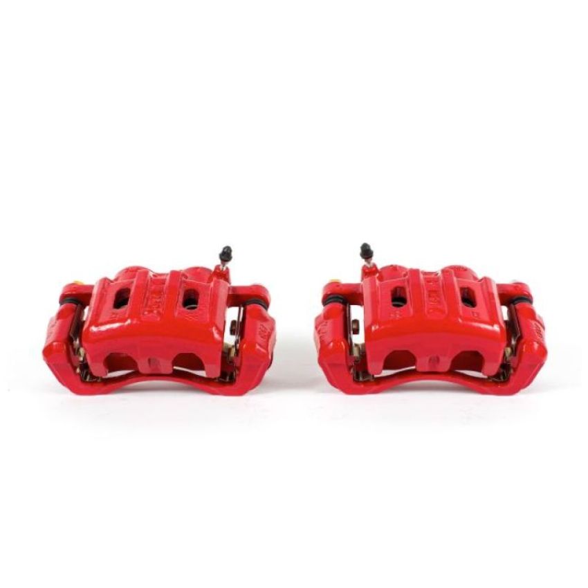PowerStop S4670A Red Powder Coated Calipers