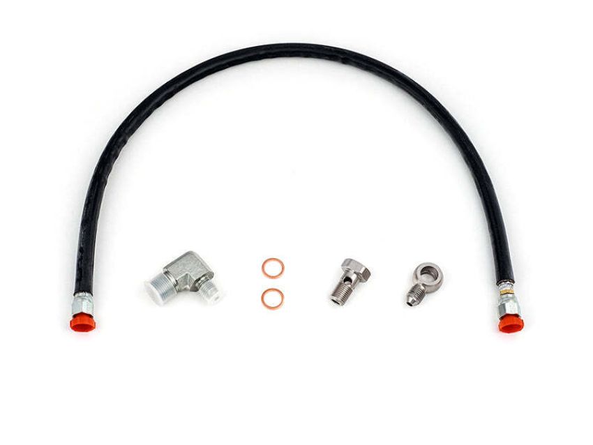 Forced Performance 3055010 1g DSM Stainless Steel Braided Oil Supply Line