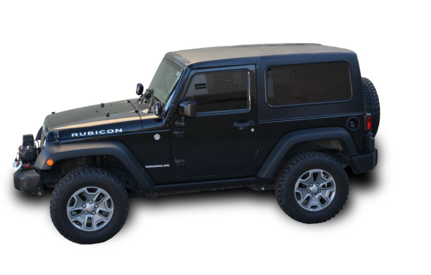 DV8 Offroad HT07SB22 07-18 Jeep Wrangler JK 2 Piece Square Back Hard Top (2 Door)