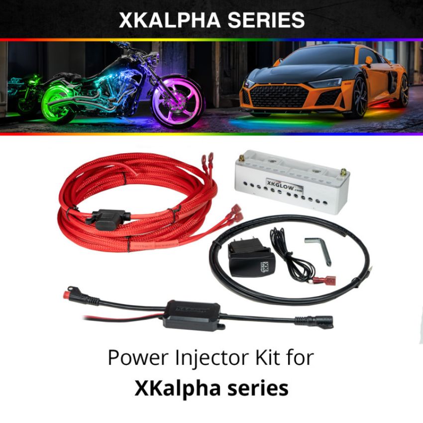 XKGLOW AP-INJKIT-ADV XK Glow Power Injector Kit XKalpha- Advanced