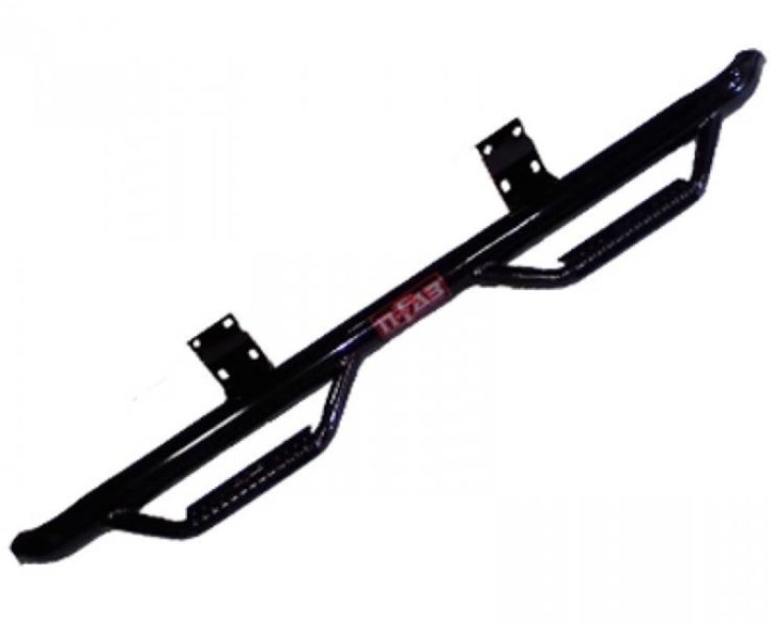 N-Fab N1678CC-TX Nerf Step 16-17 Nissan Titan/Titan XD Crew Cab - Tex. Black - Cab Length - 3in