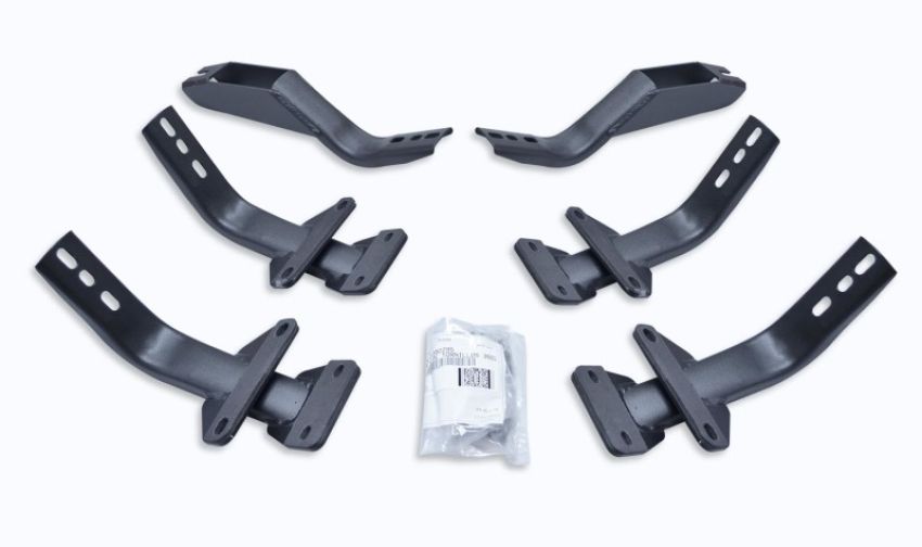 Go Rhino 6841565 15-20 Ford F-150 Brackets for OE Xtreme Cab Length SideSteps