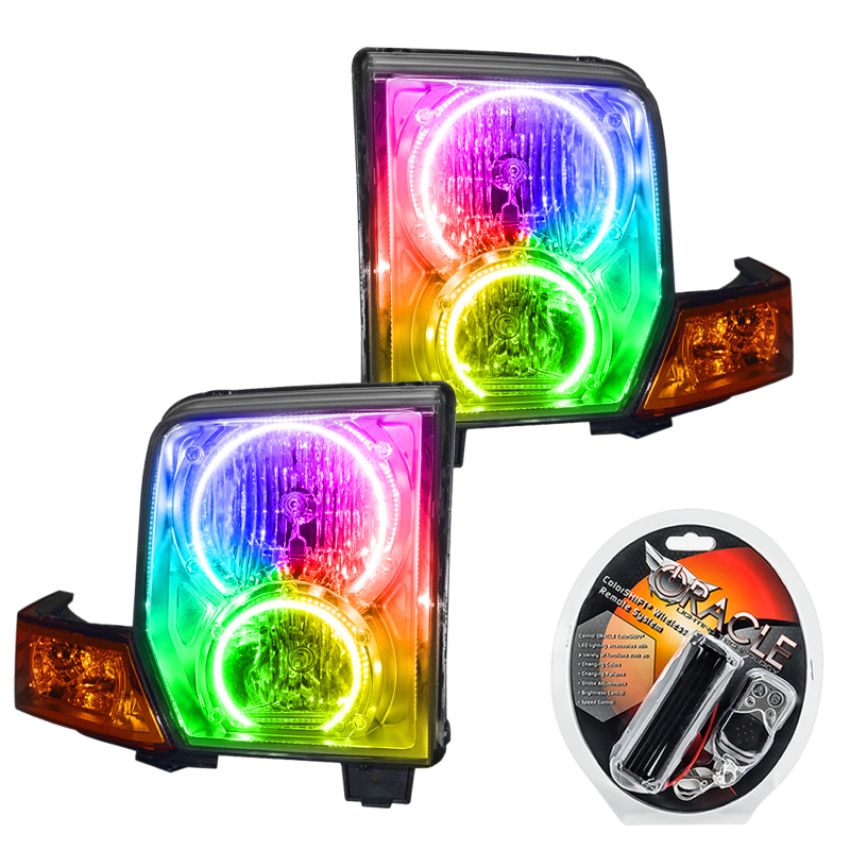 Oracle Lighting 7063-330 SMD Pre-Assembled Headlights, ColorSHIFT