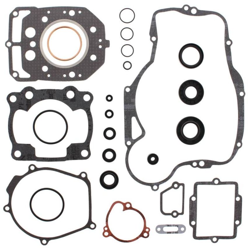 Vertex Pistons 811453 Vertex Gaskets 1987 Kawasaki KX250 Complete Gasket Kit w/ Oil Seals