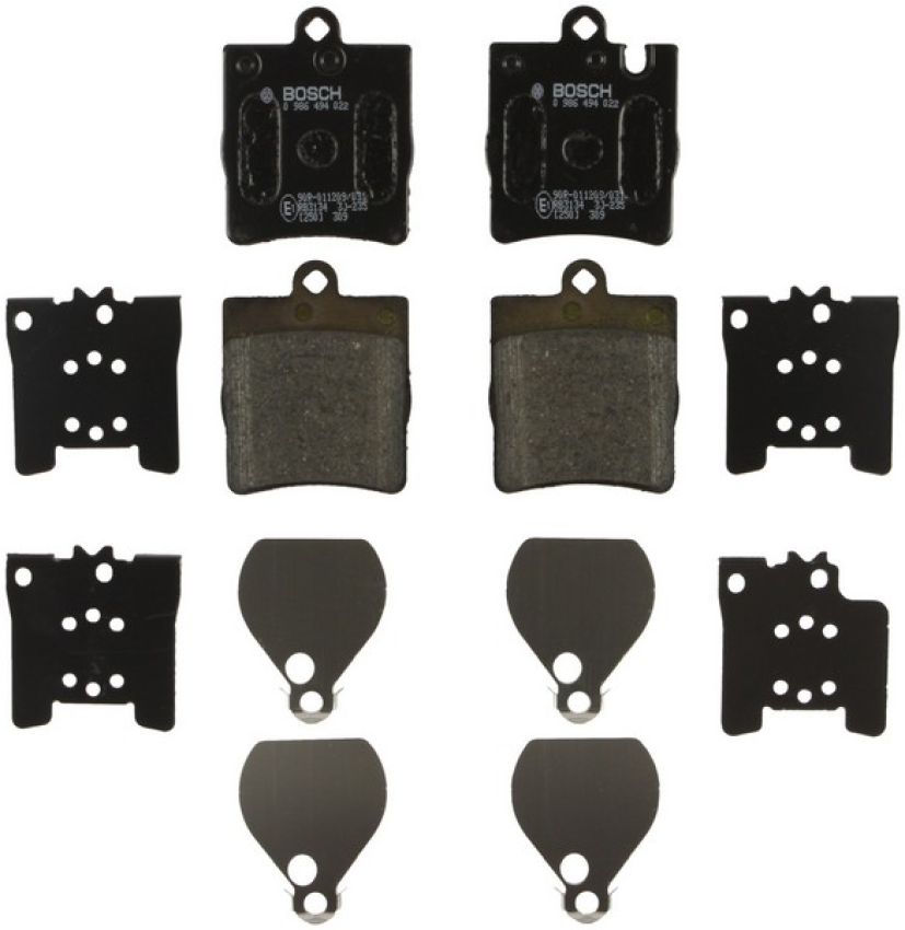 Bosch 0986494022 Bosch EuroLine Brake Pads