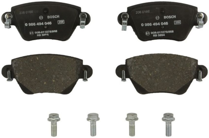 Bosch 0986494046 Bosch EuroLine Brake Pads