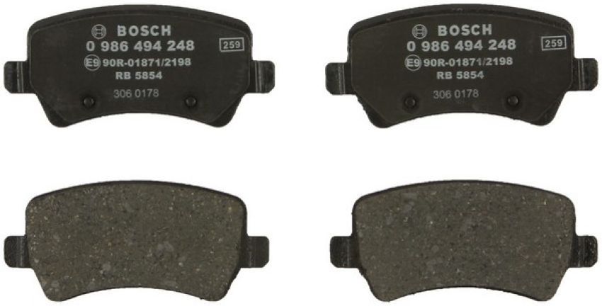 Bosch 0986494248 Bosch EuroLine Brake Pads