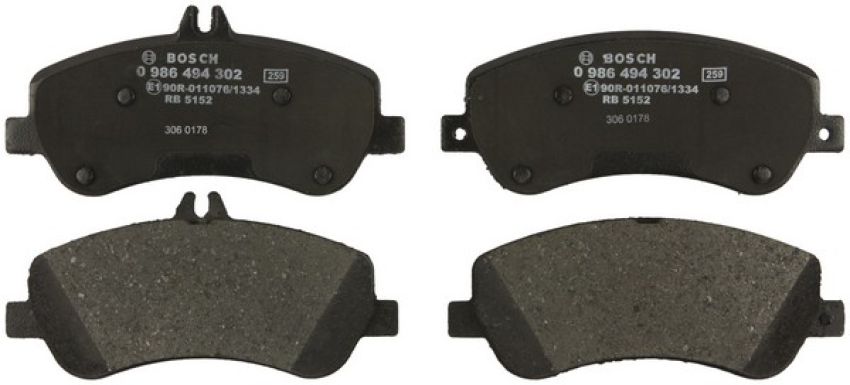 Bosch 0986494302 Bosch EuroLine Brake Pads