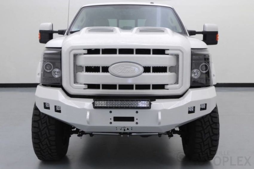 Road Armor 6114R0B 11-16 Ford F-250 Stealth Front Winch Bumper - Tex Blk