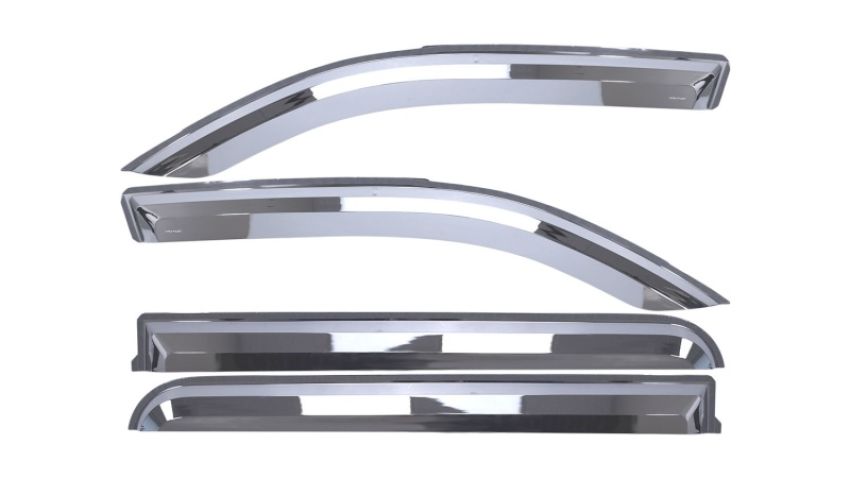 Putco 480070 19-20 Ram 1500 - Quad Cab (Set of 4) Element Chrome Window Visors
