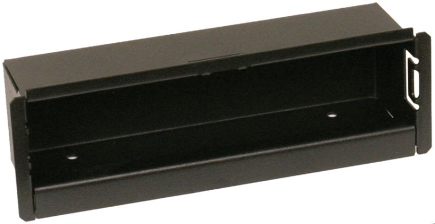 Tuffy Products 150-01 Tuffy Stereo Dash Cutout Tray Black