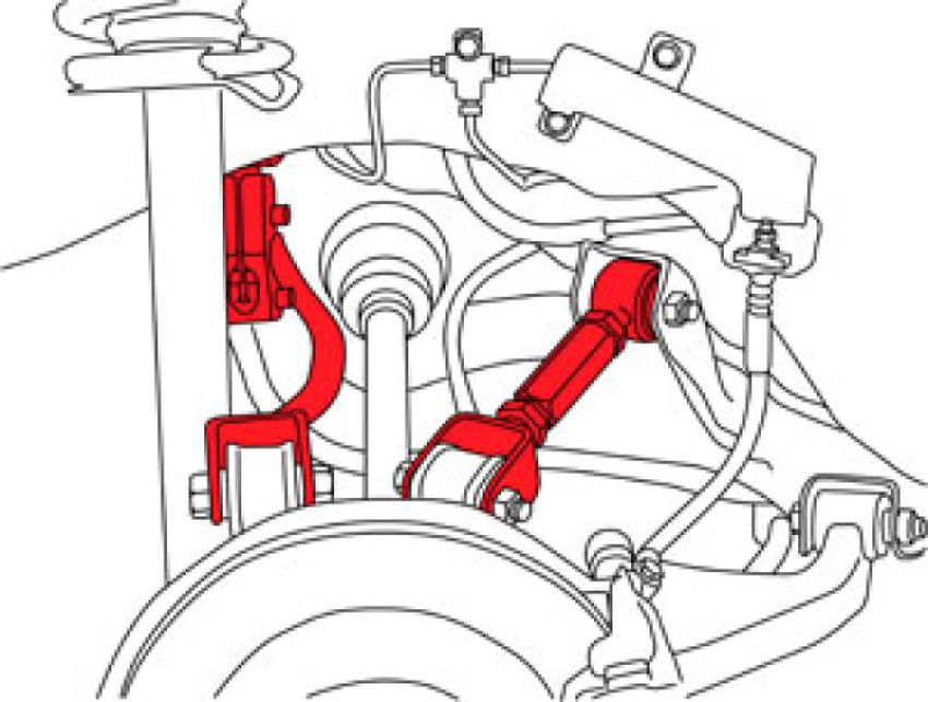 SPECIALTY PRODUCTS COMPANY 67776 RH REAR CAMB ARM & LINK