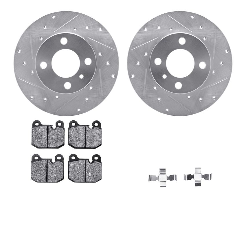 Dynamic Friction 7612-31004 Rotor Kit