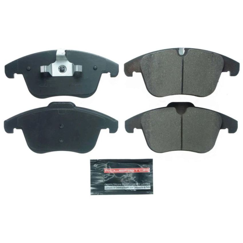 PowerStop 17-1869 PowerStop - Z17 Low-Dust Ceramic Brake Pads with Hardware