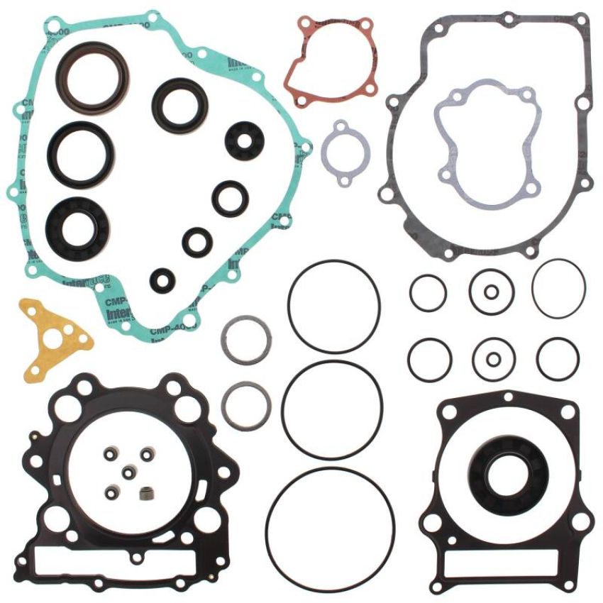 Vertex Pistons 811865 Vertex Gaskets 02-08 Yamaha YFM660 Grizzly Complete Gasket Kit w/ Oil Seals