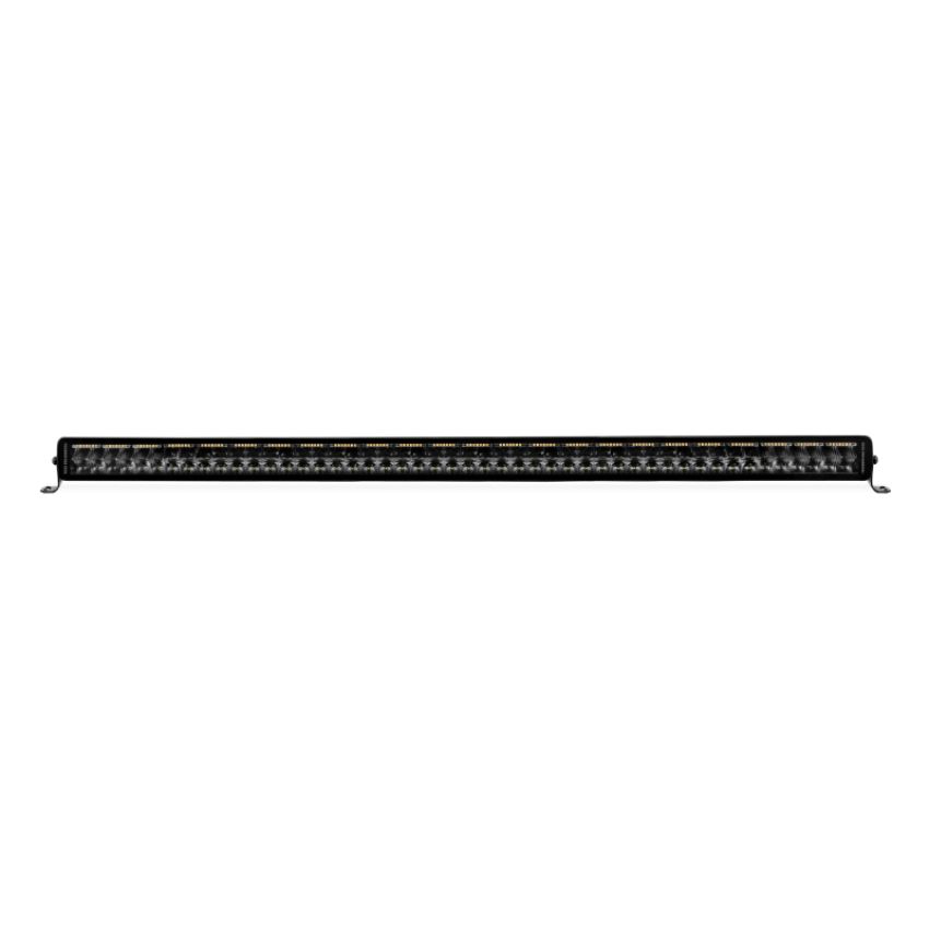 Go Rhino 754805012CDS Universal Blackout Combo Series 50in Double Row LED Light Bar w/ Amber Lighting - Black