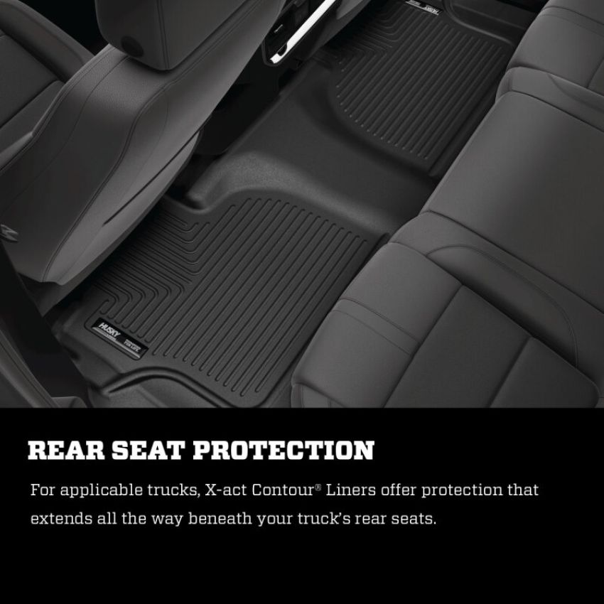 Husky Liners 50421 22-25 Mazda CX-30 AWD X-Act Rear Floorliner (2pc) - Blk