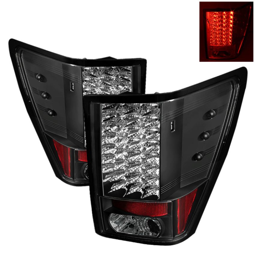 SPYDER 5070197 LED Tail Lights - Black