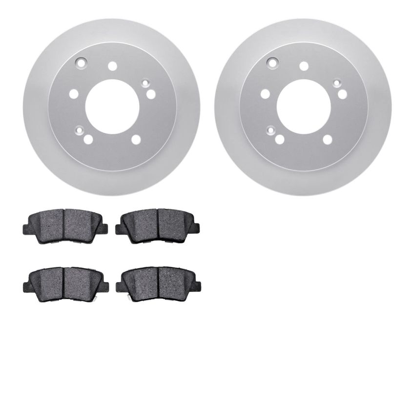 Dynamic Friction 4502-21048 Rotor Kit