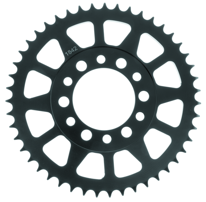 BikeMaster 965079 Yamaha Rear Steel Sprocket 428 47T - Black