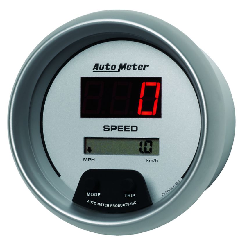 Autometer Ultra-Lite 3 3/8in 160 MPH Digital Speedo Gauge