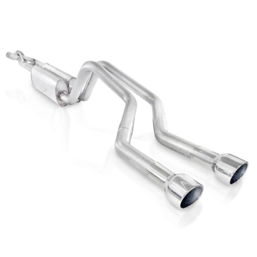 Stainless Works TBTDCO 2006-09 Trailblazer SS 6.0L 2-1/2in Chambered Exhaust X-Pipe Center Bumper Exit