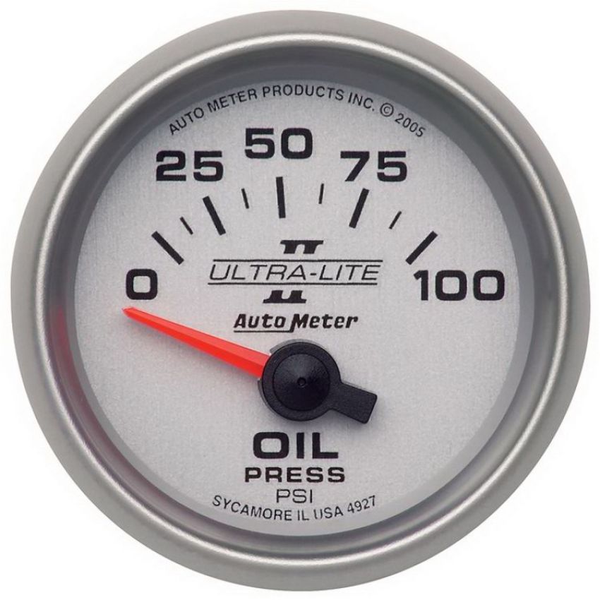 AutoMeter 4927 GAUGE, OIL PRESSURE, 2 1/16