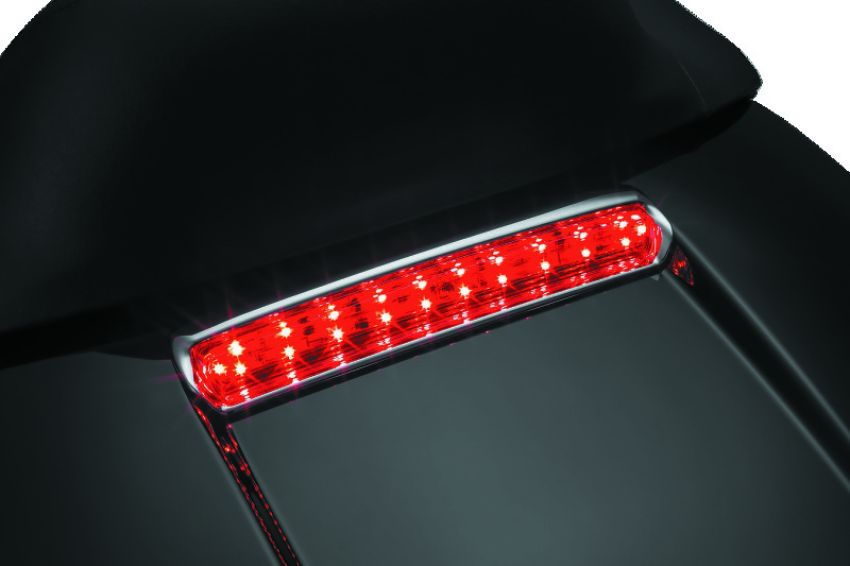 Kuryakyn 6706 Tour-Pak Lid Light Chrome