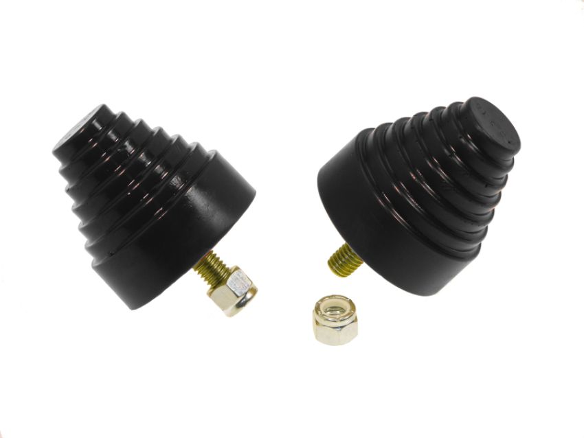 PROTHANE PTN19-1318BL Bump Stop 2-1/4 x 2-1/4 Stepped Cone Pair